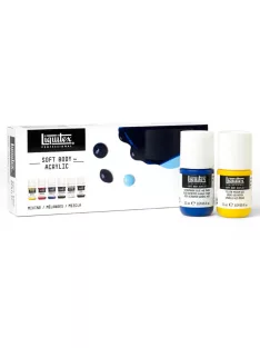 Akril festék készlet Liquitex Soft Body 6x22ml
