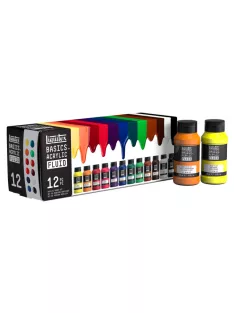 Basics Fluid akril festék készlet 12x118ml