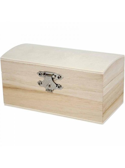 Kis fa doboz fedéllel
