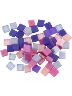 Mozaik rózsaszín-lila 0.5x0.5cm 25g