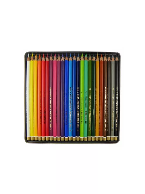 Set coloured pencils Polycolor 24 pcs in tin packaging