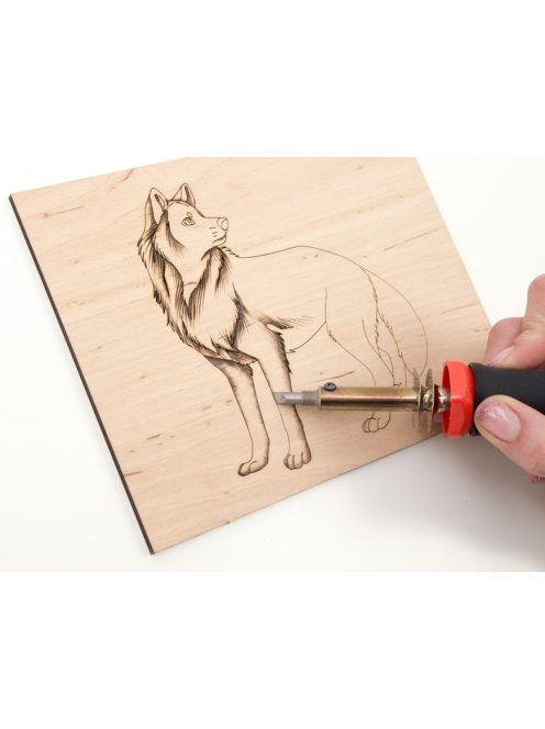 Fa égetődeszka 15x20cm