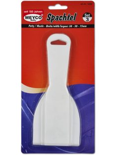 Műanyag spatula, 3 darabos készlet