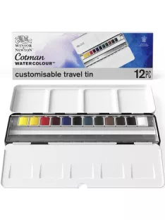 Set of watercolor paints Cotman 12 pcs of pans