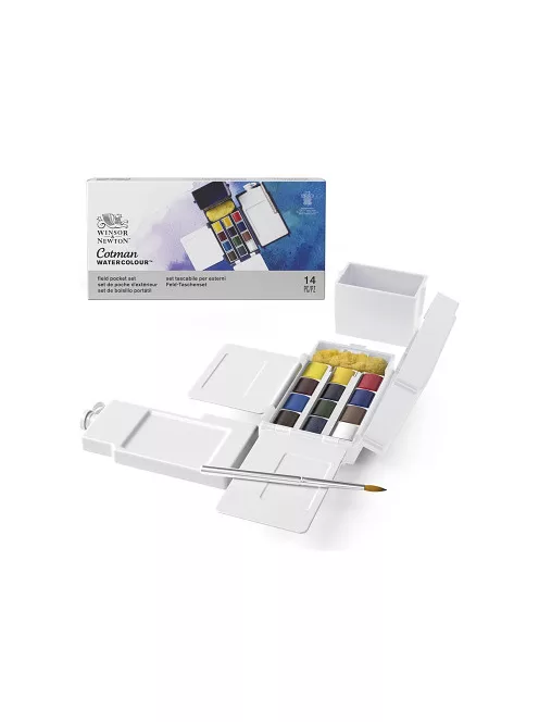 Cotman field box watercolor paint set