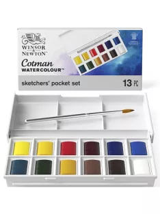 Cotman Sketcher's Pocket Box akvarell festék Set