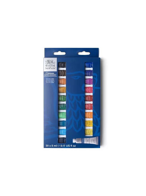 Set of watercolor paints Cotman 20x5ml Beginners