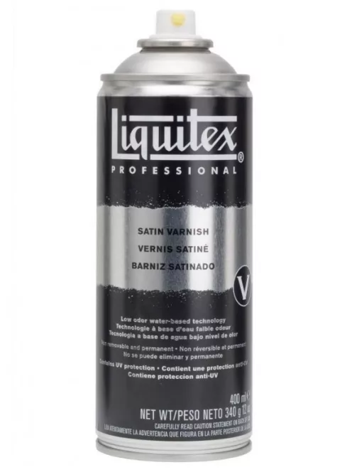 Satin varnish for acrylic Liquitex in spray 400ml