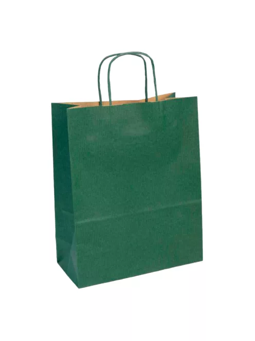 Colored paper bag Clairefontaine 22x27cm – zöld