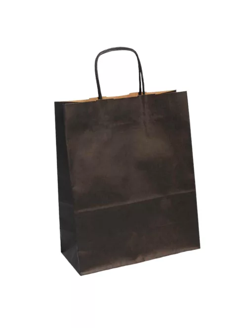 Colored paper bag Clairefontaine 22x27cm – fekete