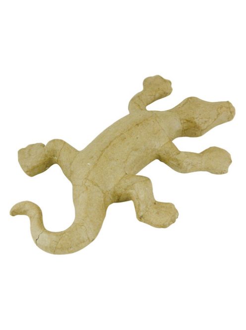 Papírmasé gyík