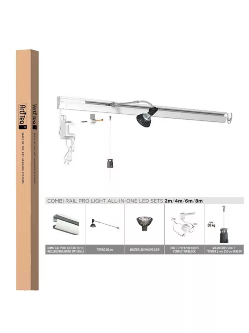 Suspension system Artiteq PRO LIGHT, complete set 2m