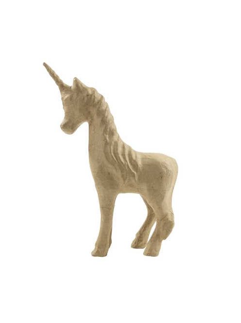 Papír anyag unikornis, nagy 21cm
