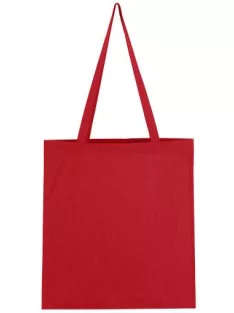Vászon táska hosszú füllel - piros / piros