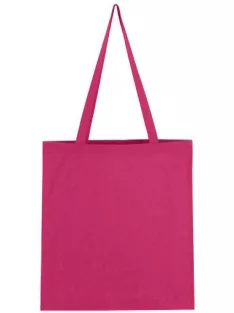   Hosszú fülű vászon táska - sötét rózsaszín / magenta