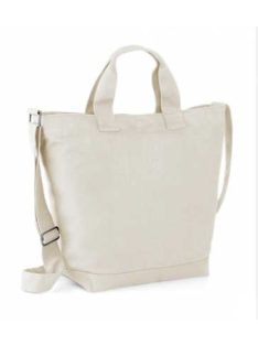 Helena pamut válltáska 40x38x14cm - natúr