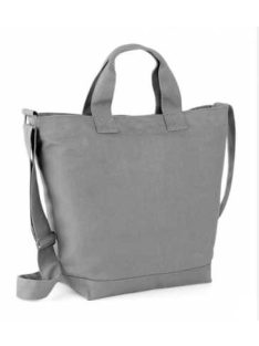 Helena pamut válltáska 40x38x14cm - szürke