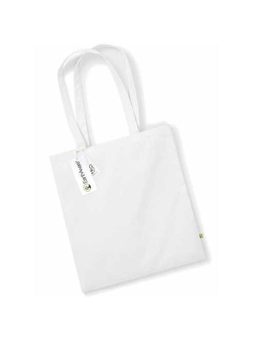 EarthAware biopamut táska 340g - fehér