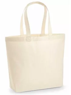 Cotton bag with Maxi bottom 200g - natural / natur