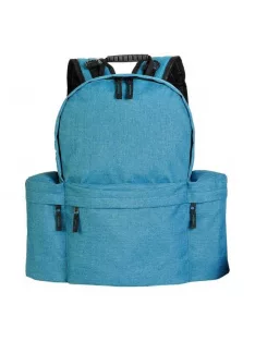 Backpack Retro kék highlights