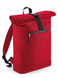 Recycled rolling backpack - red / klasszikus red