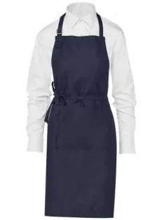 Pamut kötény zsebekkel 200g - sötétkék / navy