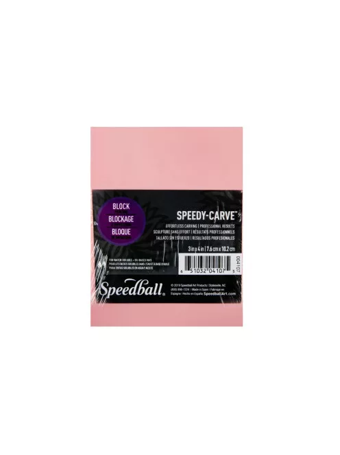 Linómetszet lap Speedball 7.5x10cm Speedy-carve