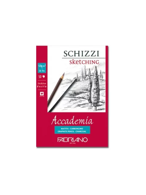 Vázlatfüzet Fabriano Accademia A4 120g