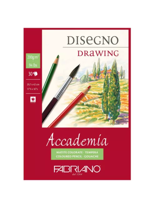 Vázlatfüzet Fabriano Accademia A3 200g