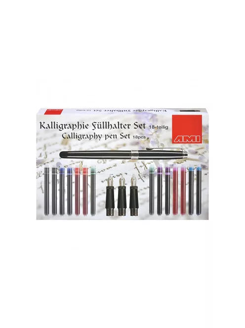 Kalligráfia készlet tollal 18 db