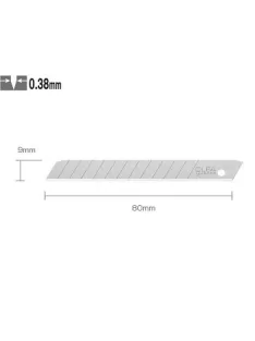 Replacement blades Olfa 9mm AB-10