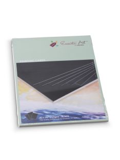 enkaustikus karton A3 fekete 250 g/m2