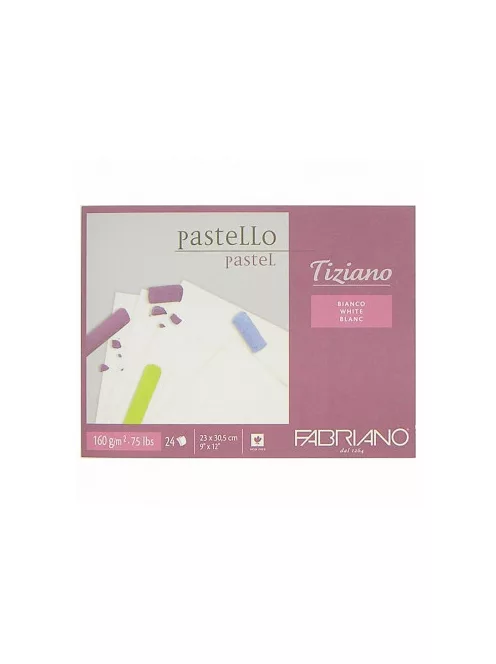 Pad for pastel Tiziano fehér 23x30.5cm 160g