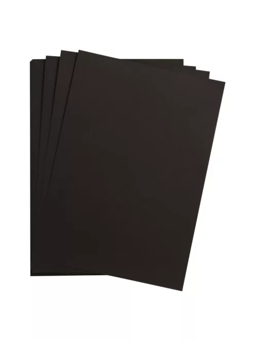 Color paper Maya 270g A2 - 50 fekete