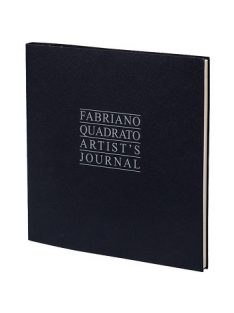 Vázlatkönyv Fabriano Quadrato kemény táblákkal 23x23cm