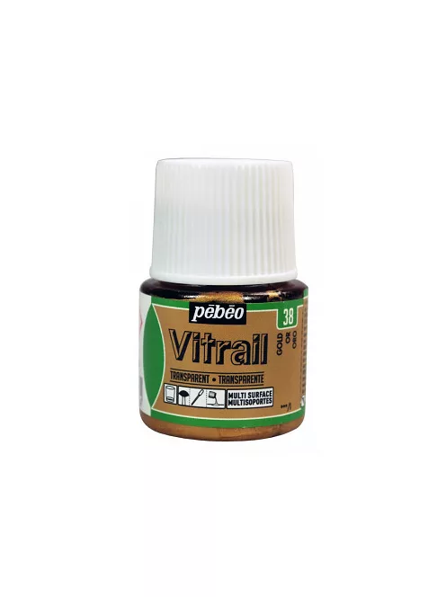 Üvegfesték Vitrail 45ml - 38 arany