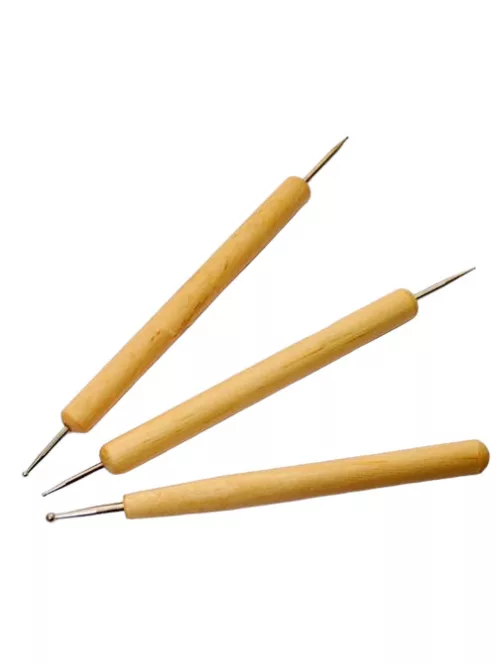 Set of dotting embossing tools 3 pcs