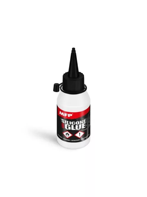 Szilikon ragasztó, átlátszó - 60 ml