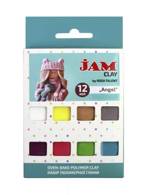 Polymer material Rosa Talent - set 12x20g