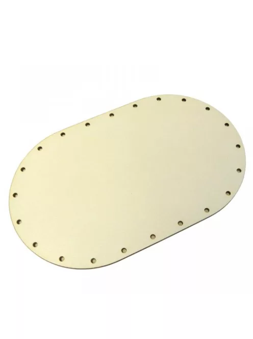 Oval bottom for knitting baskets 11x18cm
