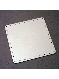 Téglalap alakú kosárfonó alj - 24x37cm