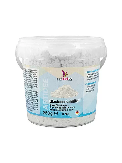 Glass fibres, additive for casting materials 250g