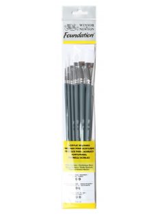 Winsor Newton acrylic brush set 6 pcs