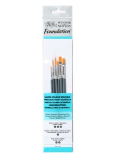 Winsor Newton akvarell ecsetkészlet 6 db