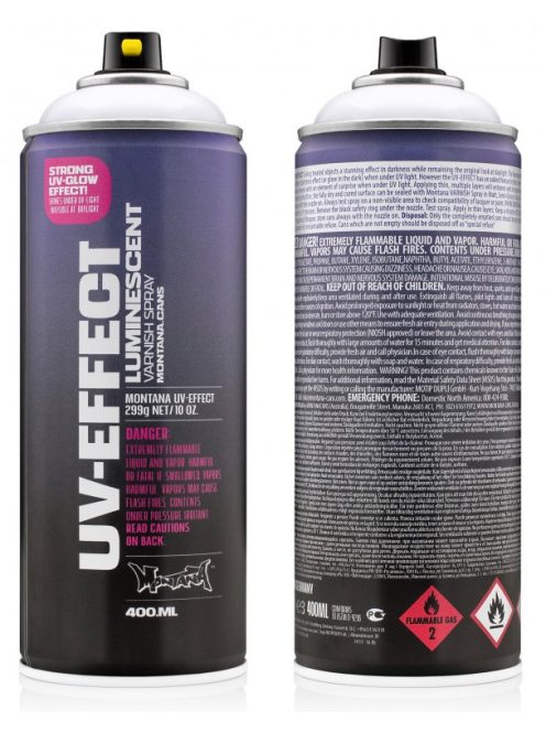 Montana világító UV spray festék 400ml