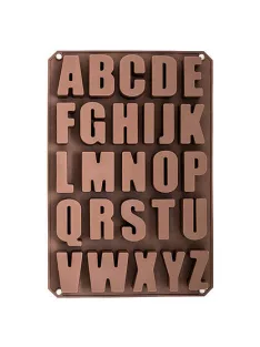 Universal silicone mould  Alphabet 220x330mm