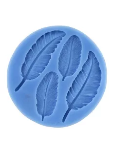 Universal silicone mould  Feathers