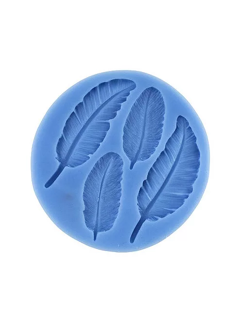 Universal silicone mould  Feathers
