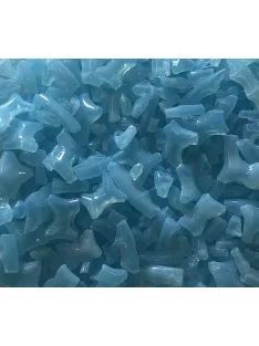   Alacsony olvadáspontú üveg 0,5kg - világos türkiz átlátszó