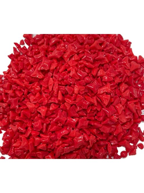 Alacsony olvadáspontú üveg 0,5 kg - piros